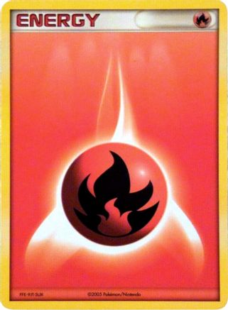 Fire Energy (2005 Unnumbered)  League & Championship Cards - Promo