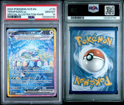 PSA 10 170/142 TERAPAGOS EX SPECIAL ILLUSTRATION RARE