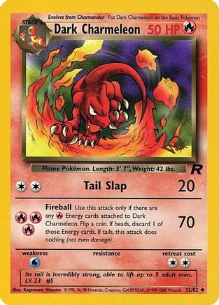 Dark Charmeleon [W Stamped] 032/82  WoTC Promo - Promo