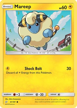 Mareep 041/181  SM  Team Up - Common