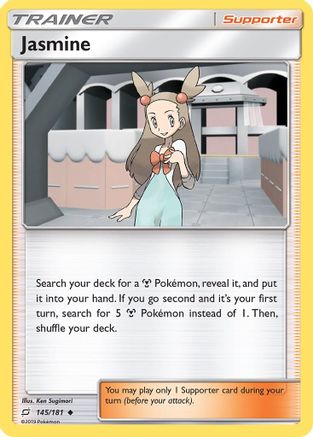Jasmine 145/181  SM  Team Up - Uncommon