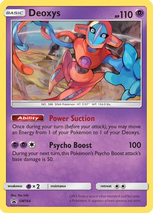 Deoxys SM164  - Holofoil SM Promos - Promo