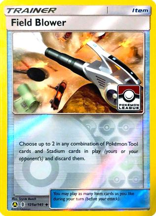 Field Blower 125a/145  - Reverse Holofoil League & Championship Cards - Promo