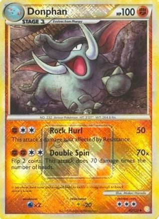 Donphan 040/123  - Reverse Holofoil League & Championship Cards - Promo