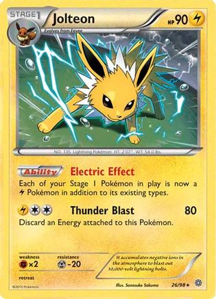 Jolteon 026/98  - Holofoil Miscellaneous Cards & Products - Promo