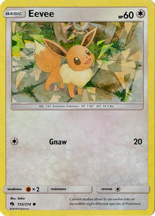 Eevee 155/214  - Holofoil Deck Exclusives - Common
