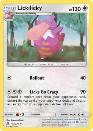 Lickilicky 162  SM  Unified Minds - Rare