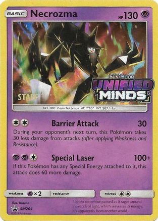 Necrozma SM204  - Holofoil SM Promos - Promo