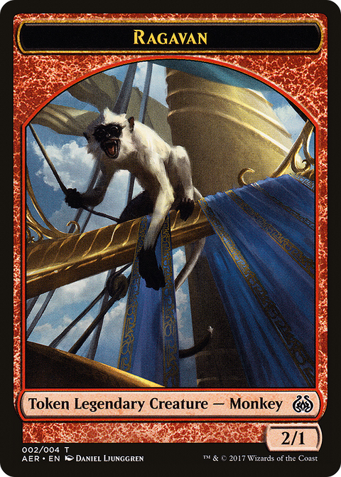 Ragavan Token (AER-002) - Aether Revolt Tokens Foil