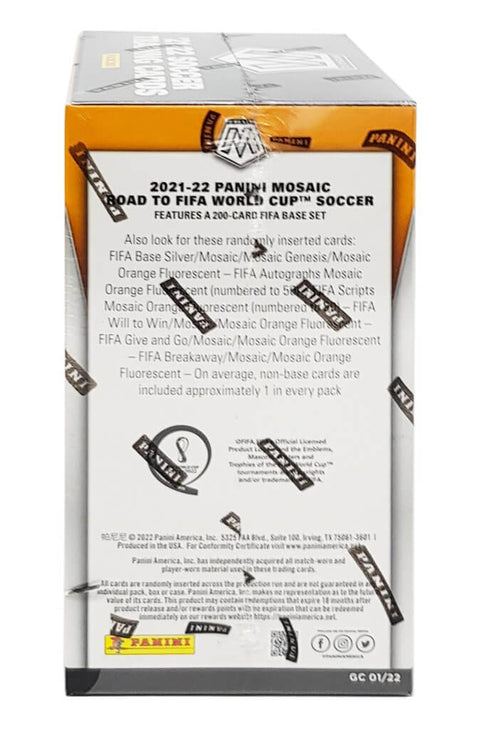 PANINI 2021-2022 Mosaic Soccer Blaster