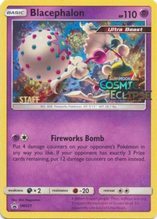 Blacephalon SM221  - Holofoil SM Promos - Promo