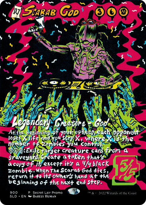 The Scarab God (SLD-900) - Secret Lair Drop (Borderless)