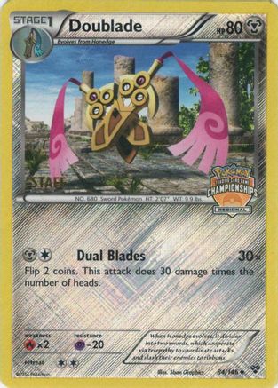 Doublade 084/146  - Reverse Holofoil League & Championship Cards - Promo