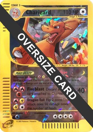 Charizard 009/12  - Reverse Holofoil Jumbo Cards - Promo