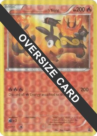 ______'s Tepig 00N  - Reverse Holofoil Jumbo Cards - Promo