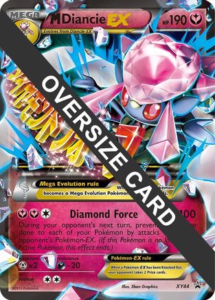 M Diancie EX XY44  - Holofoil Jumbo Cards - Promo