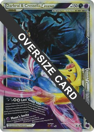 Darkrai & Cresselia Legend 099/102  - Holofoil Jumbo Cards - Promo