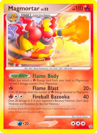 Magmortar 031/132  - Holofoil Deck Exclusives - Holo Rare