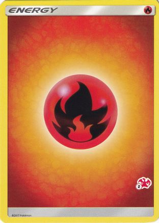 Fire Energy (#2 Charizard Stamped)  Battle Academy - Promo