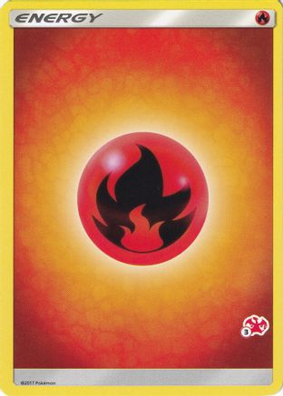 Fire Energy (#3 Charizard Stamped)  Battle Academy - Promo