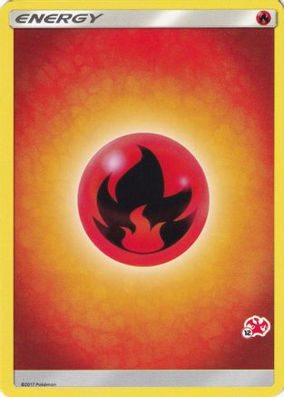 Fire Energy (#12 Charizard Stamped)  Battle Academy - Promo