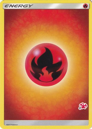 Fire Energy (#17 Charizard Stamped)  Battle Academy - Promo