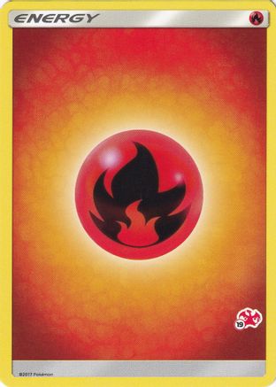 Fire Energy (#19 Charizard Stamped)  Battle Academy - Promo