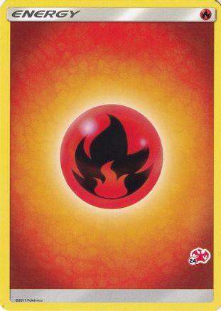 Fire Energy (#24 Charizard Stamped)  Battle Academy - Promo