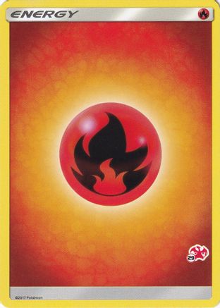 Fire Energy (#29 Charizard Stamped)  Battle Academy - Promo
