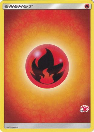 Fire Energy (#38 Charizard Stamped)  Battle Academy - Promo