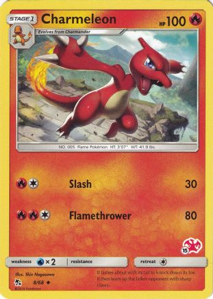 Charmeleon 008/068  Battle Academy - Promo