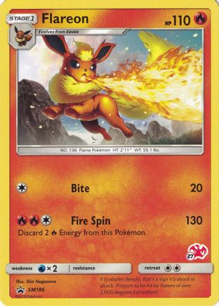 Flareon SM186  Battle Academy - Promo