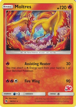 Moltres 038/214  Battle Academy - Promo