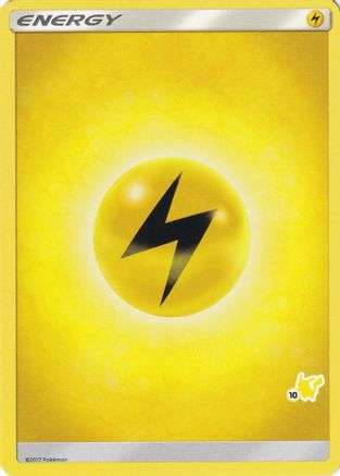 Lightning Energy (#10 Pikachu Stamped)  Battle Academy - Promo
