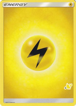Lightning Energy (#11 Pikachu Stamped)  Battle Academy - Promo