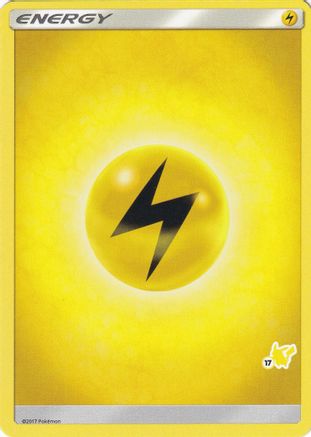 Lightning Energy (#17 Pikachu Stamped)  Battle Academy - Promo
