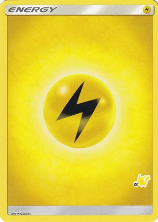 Lightning Energy (#22 Pikachu Stamped)  Battle Academy - Promo