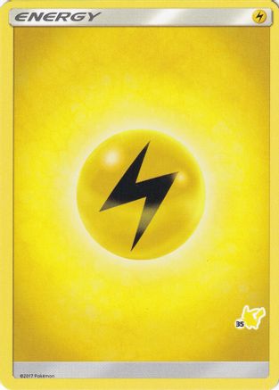 Lightning Energy (#35 Pikachu Stamped)  Battle Academy - Promo