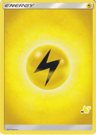 Lightning Energy (#48 Pikachu Stamped)  Battle Academy - Promo