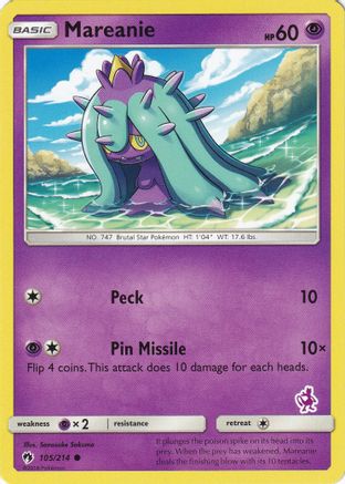 Mareanie 105/214  Battle Academy - Promo