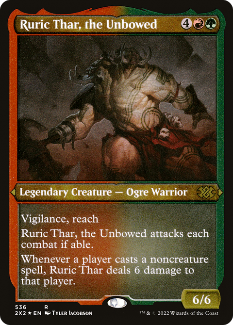 Ruric Thar, the Unbowed (2X2-536) - Double Masters 2022 Foil