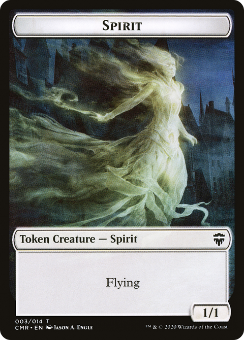 Spirit Token (CMR-003) - Commander Legends Tokens Foil