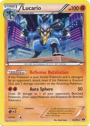 Lucario 064/99  - Holofoil Blister Exclusives - Promo