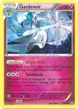 Gardevoir 054/98  - Holofoil Blister Exclusives - Promo