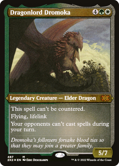 Dragonlord Dromoka (2X2-487) - Double Masters 2022 Foil