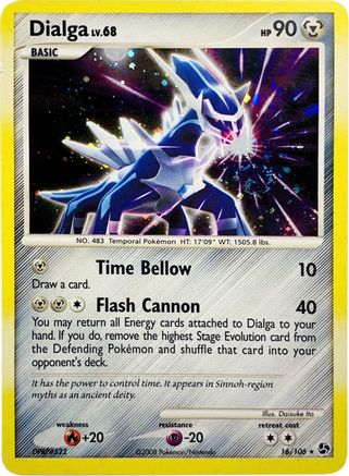 Dialga 016/106  - Holofoil Deck Exclusives - Holo Rare