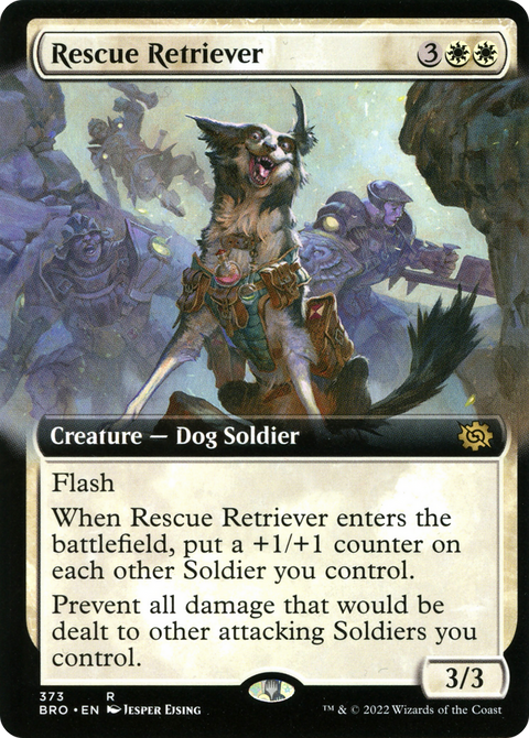 Rescue Retriever (Extended Art) (BRO-373) - The Brothers' War: (Extended Art)