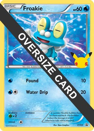 Froakie XY03  First Partner Pack - Promo