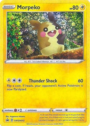 Morpeko SWSH012  - Holofoil Miscellaneous Cards & Products - Promo