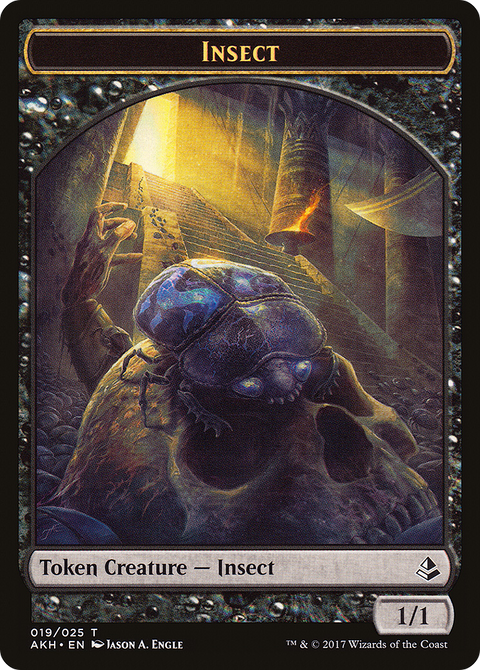 Insect Token (AKH-019) - Amonkhet Tokens